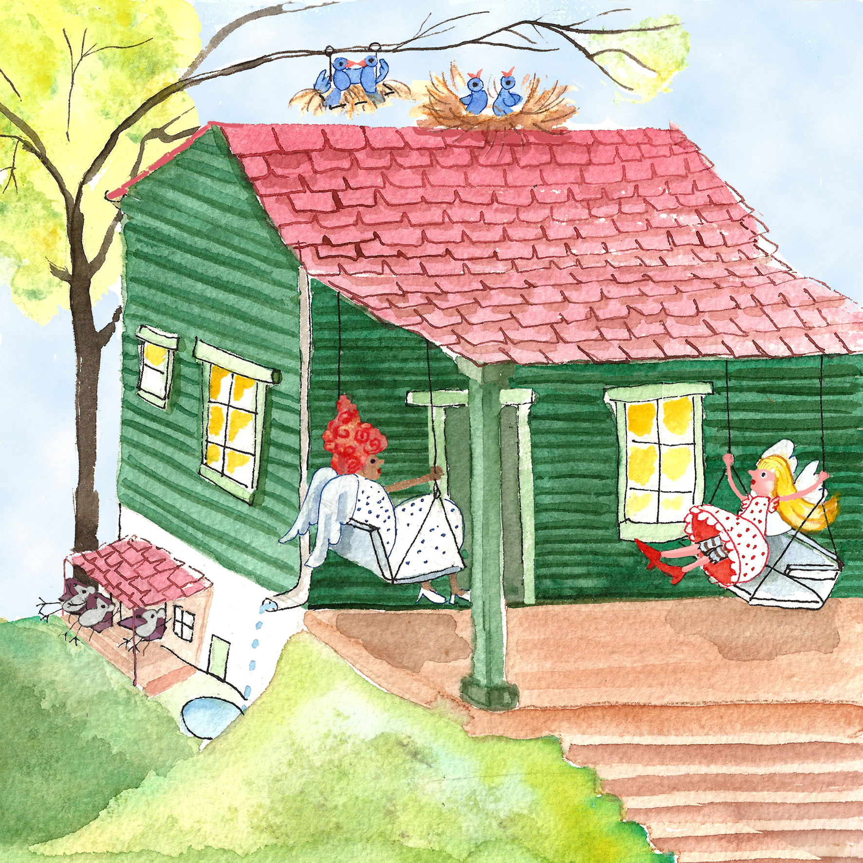 The house on Magic Street. Illustrated by Harriet Goitien