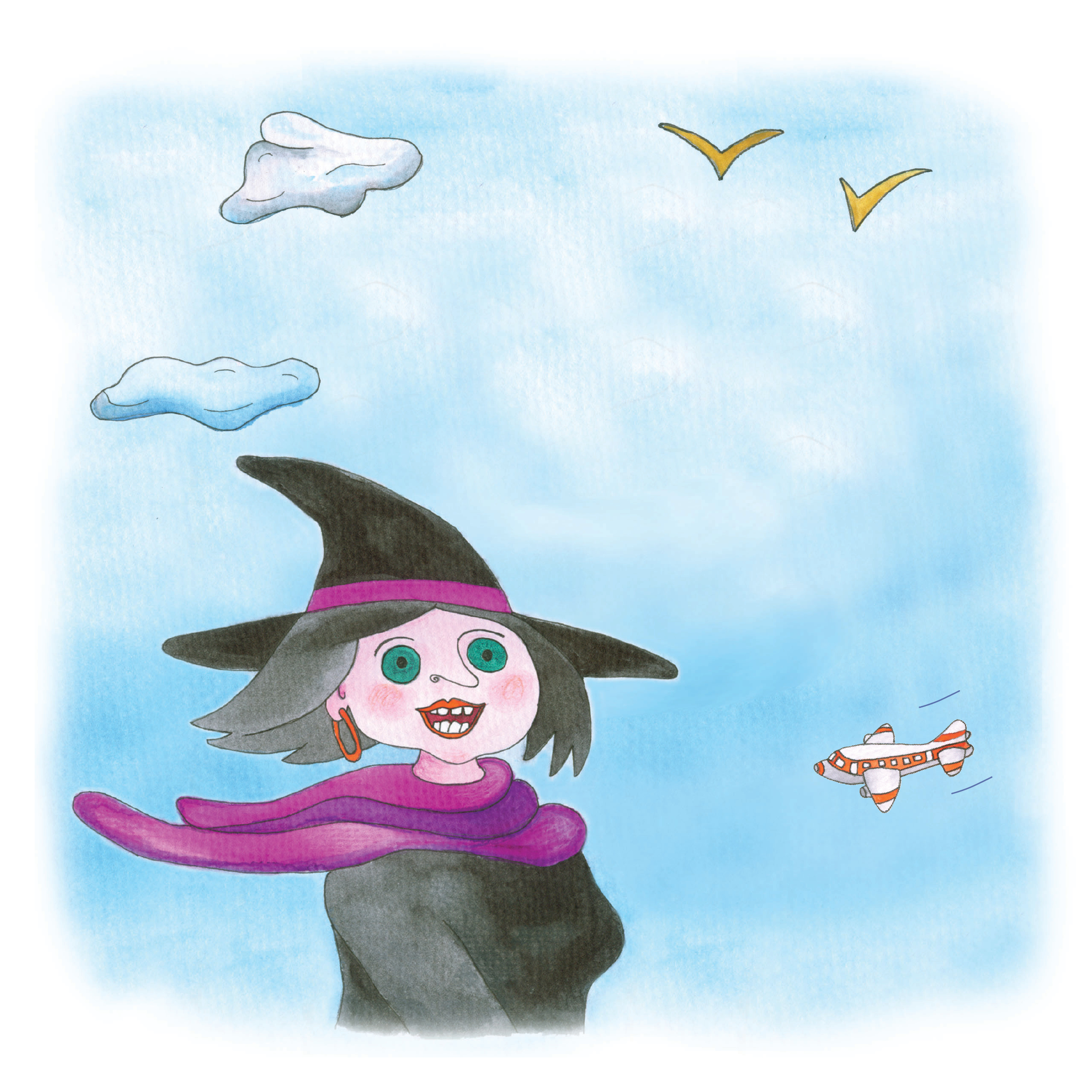 Witch Wizelda and the Talking Toothbrush – illustrated by Tali Niv-Dolinsky by Mel Rosenberg - מל רוזנברג - Illustrated by Tali Niv-Dolinsky - Ourboox.com