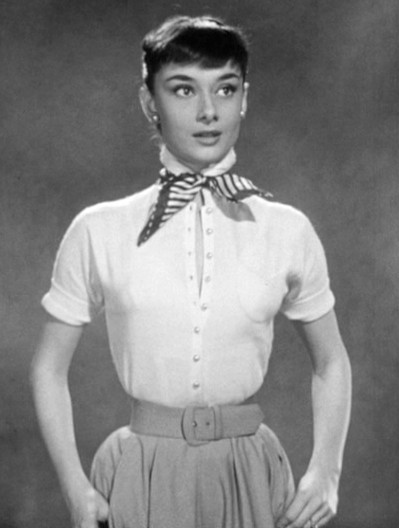 Audrey Hepburn screentest in Roman Holiday trailer