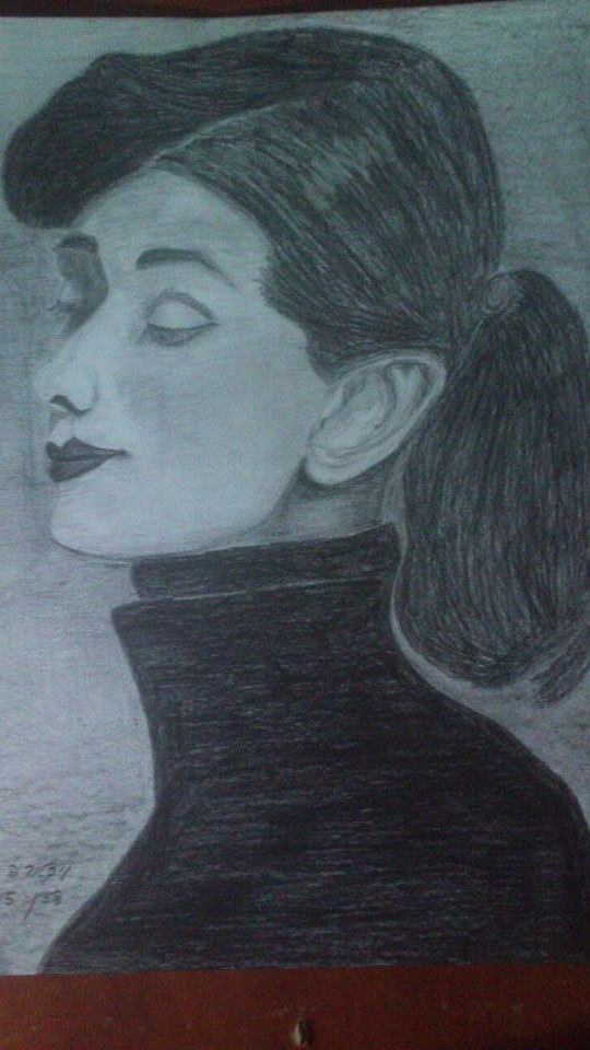 Audrey Hepburn. All rights reserved to Victoria Sara Dazin 2015