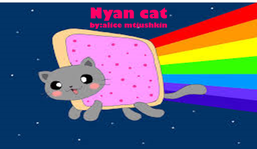 The Nyan Cat by alice - Illustrated by Alice Matiushkina - Ourboox.com