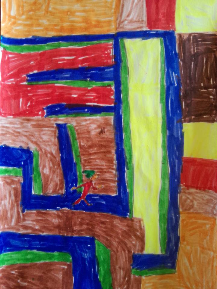 אם יוצאים מגיעים למקומות נפלאים! by einat azulay - Illustrated by תלמידי כיתות ג