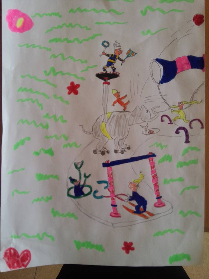 אם יוצאים מגיעים למקומות נפלאים! by einat azulay - Illustrated by תלמידי כיתות ג