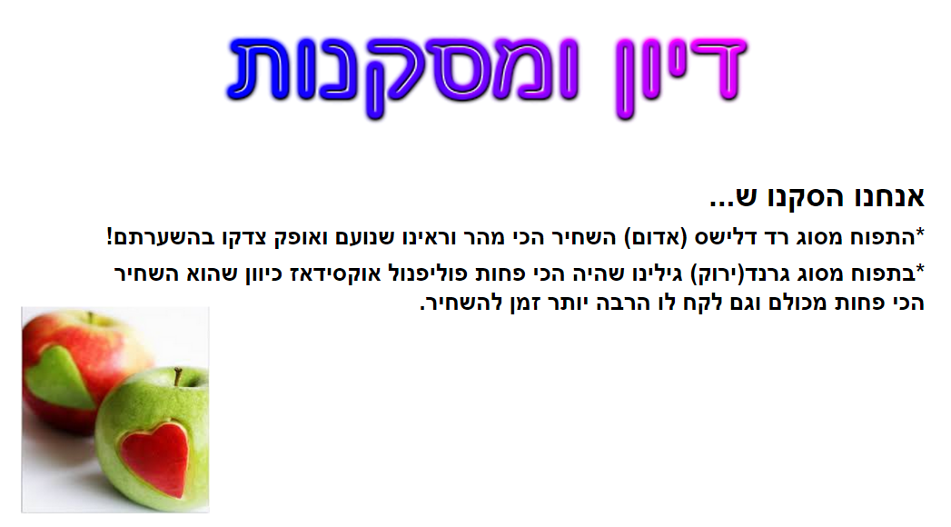 תהליך החקר השלם תפוחים by ofekh - Ourboox.com