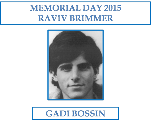 MEMORIAL DAY 2015: RAVIV BRIMMER by Gadi Bossin - Ourboox.com