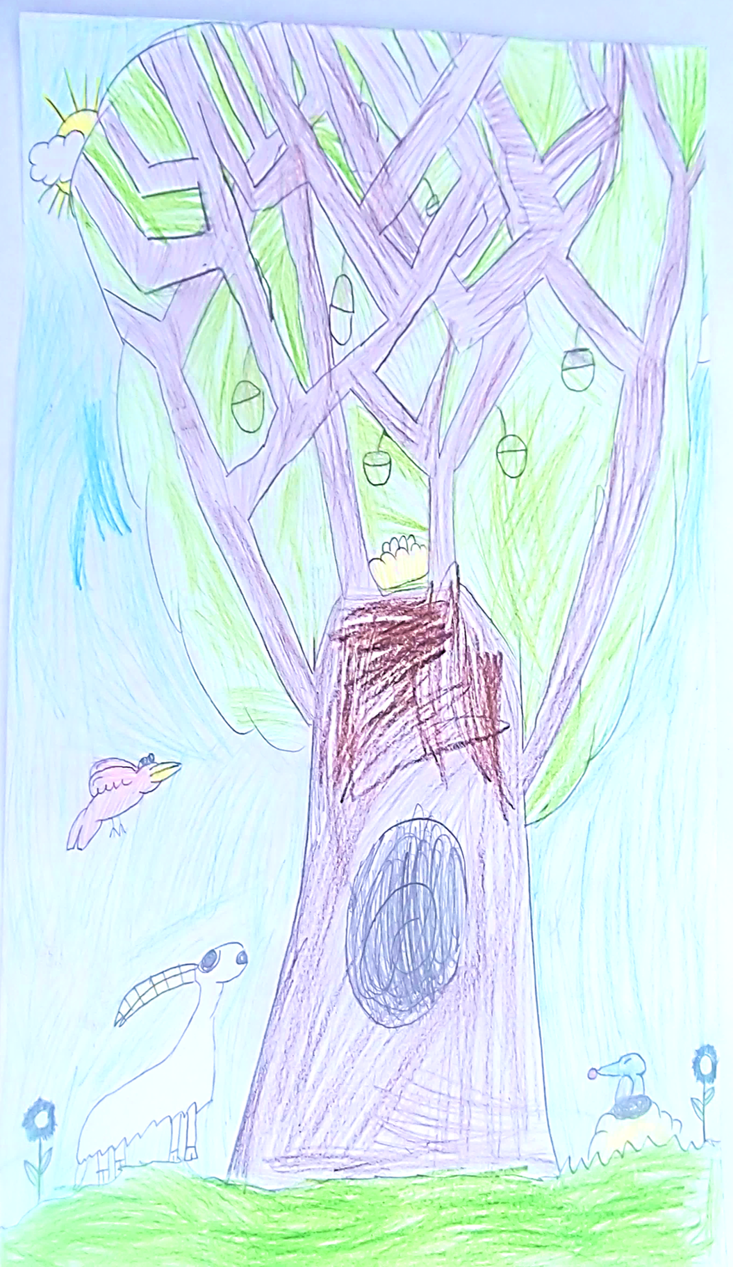 סיפורי עצים כיתה ג’ by galimord - Illustrated by תלמידי כיתה ג