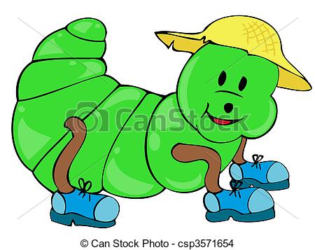 הזחל שרצה להיות גדול by gal - Illustrated by גל דפנה - Ourboox.com