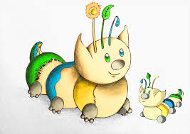 הזחל שרצה להיות גדול by gal - Illustrated by גל דפנה - Ourboox.com