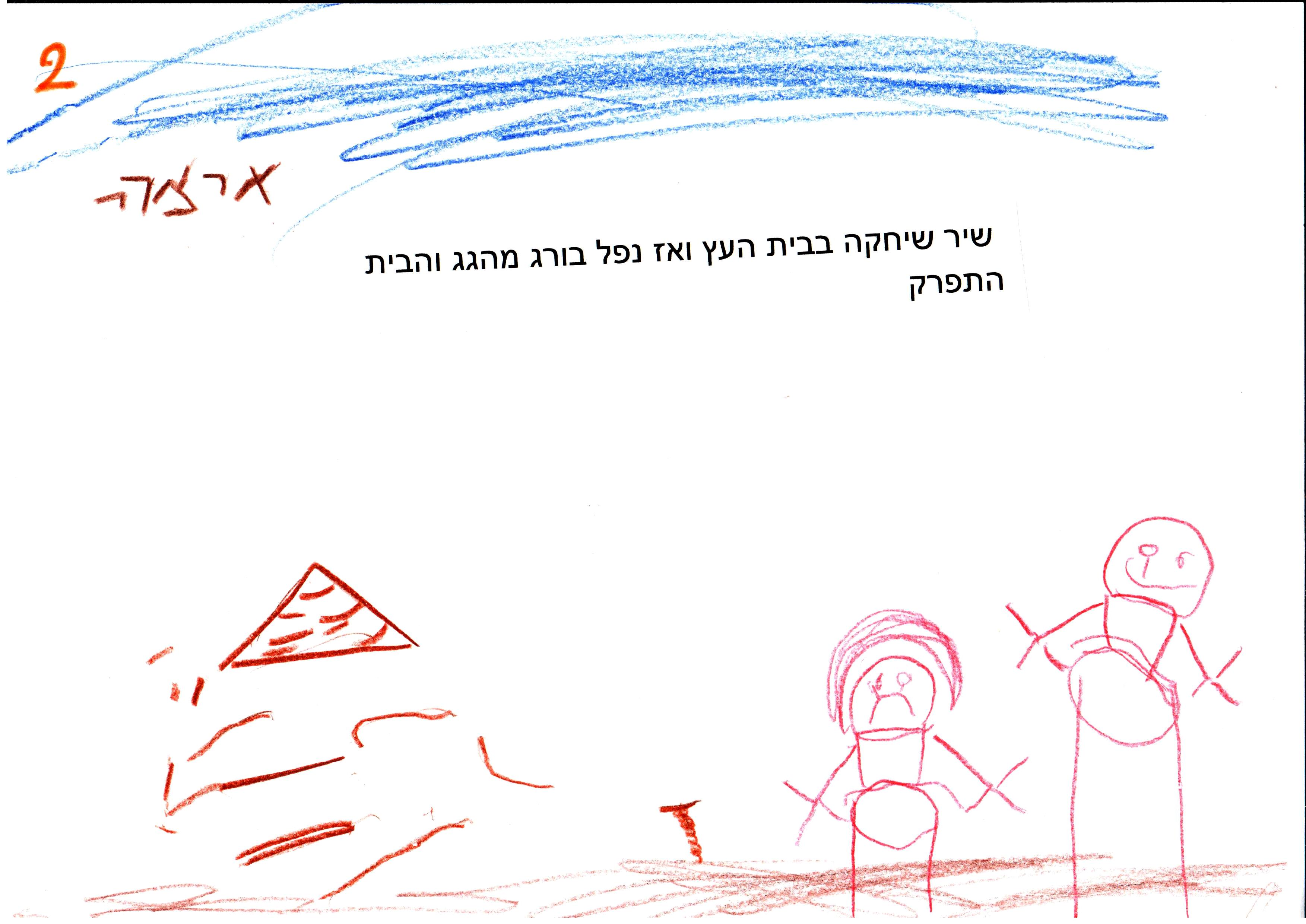 שיר ביום הרפתקאות by אילן - Illustrated by כתבו ואיירו ילדי גן רבקה באור יהודה בהנחיית הגננת שושנה שמריהו - Ourboox.com