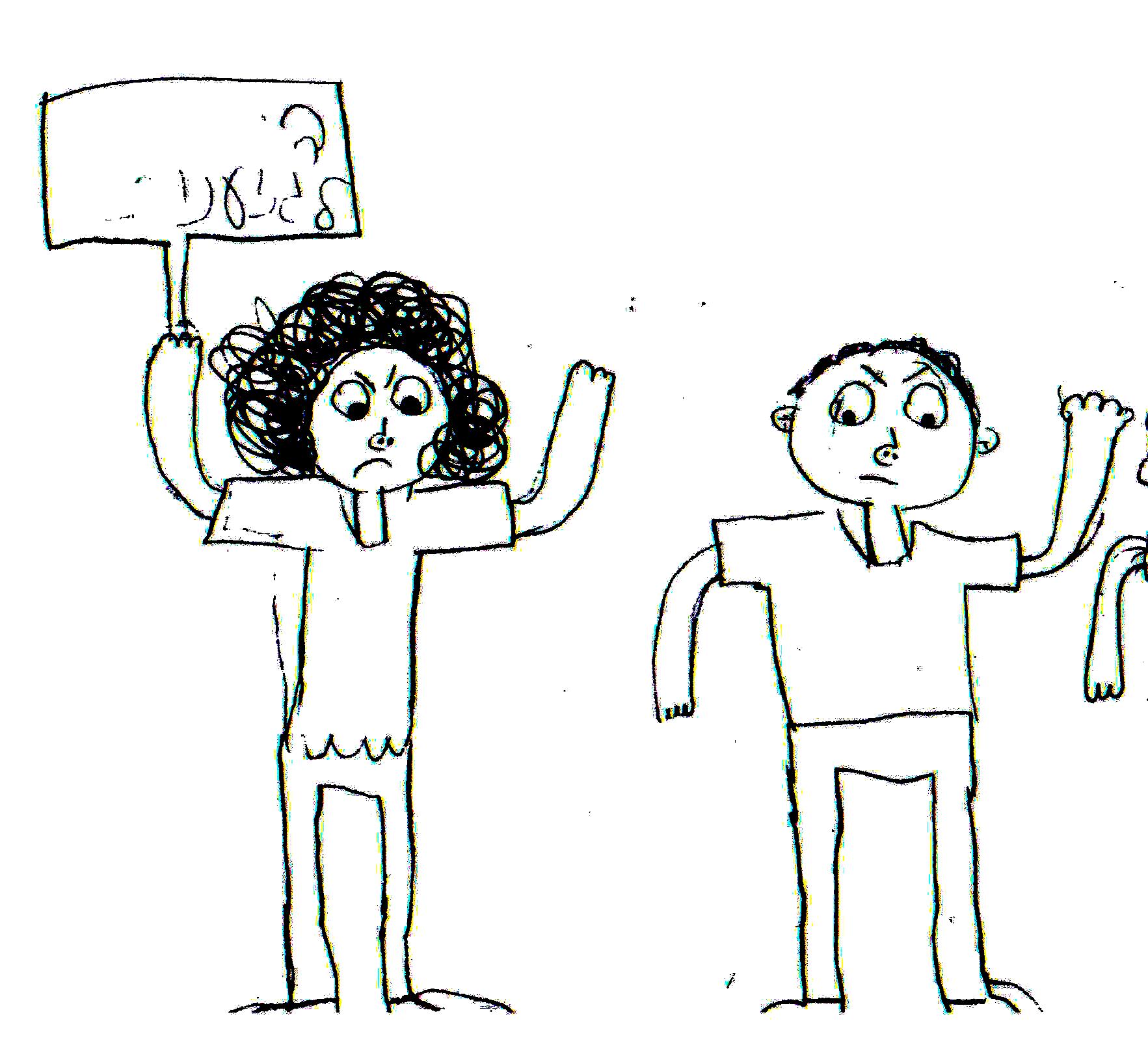 די לגזענות by אילן  - Illustrated by כתבו וציירו ליאב, נוי ומעין כיתה ג1 ביה"ס שיזף אור יהודה - Ourboox.com