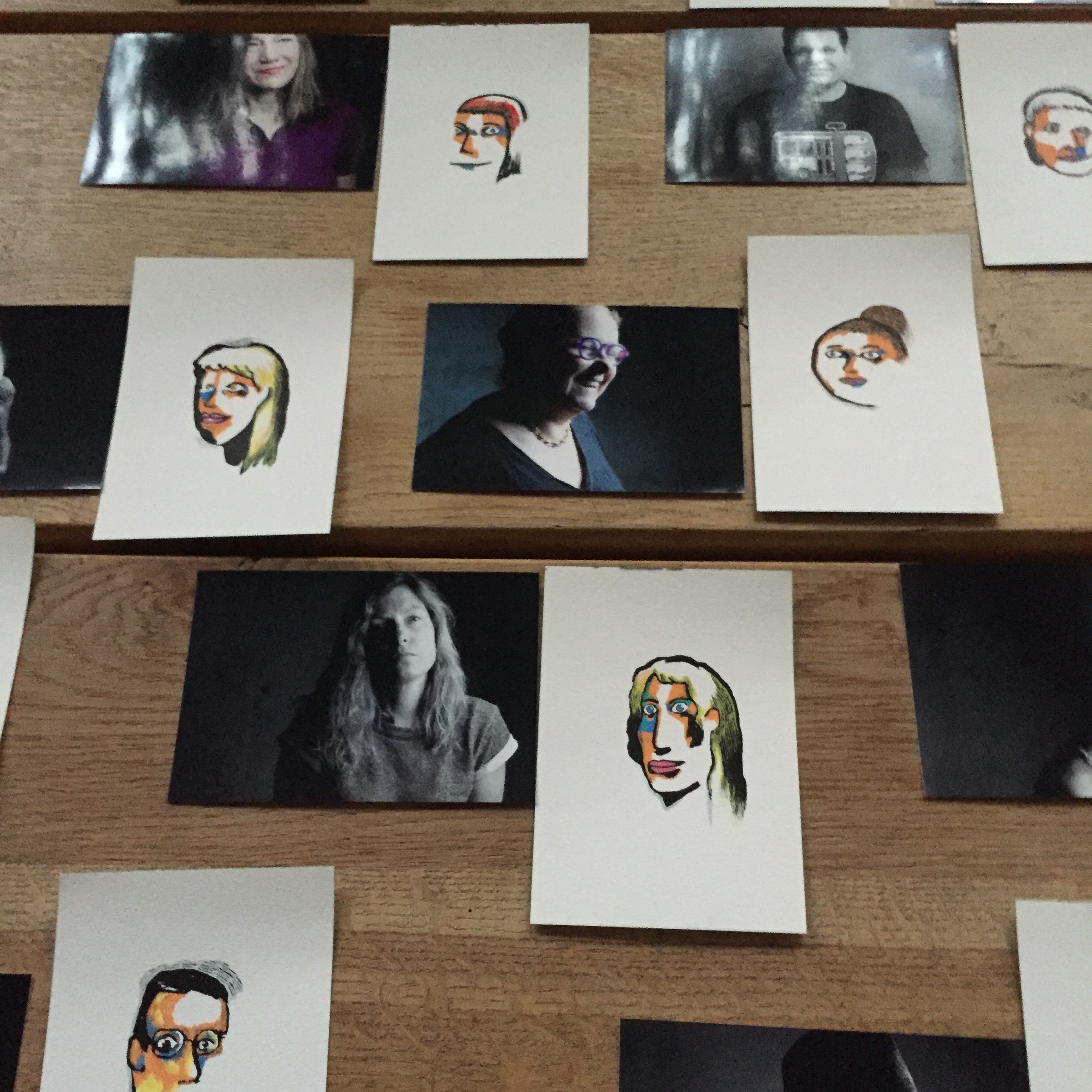 Tell Me How You Look – with Vivien Thierry and Geraldine Aresteanu, at Kinnernet Italia 2015 by Mel Rosenberg - מל רוזנברג - Illustrated by Thierry Vivien, portrait photos by Geraldine Atesteanu - Ourboox.com