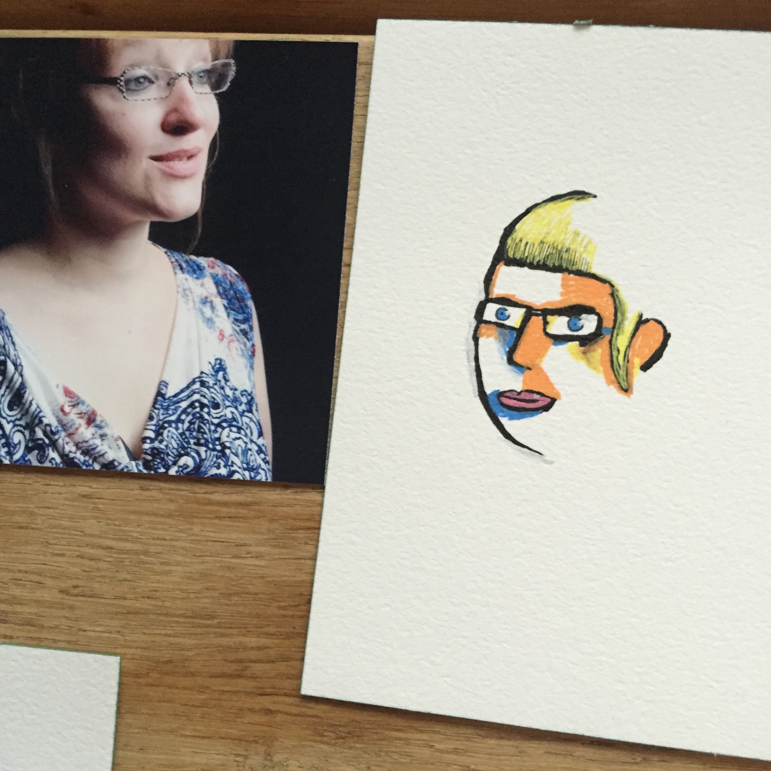 Tell Me How You Look – with Vivien Thierry and Geraldine Aresteanu, at Kinnernet Italia 2015 by Mel Rosenberg - מל רוזנברג - Illustrated by Thierry Vivien, portrait photos by Geraldine Atesteanu - Ourboox.com