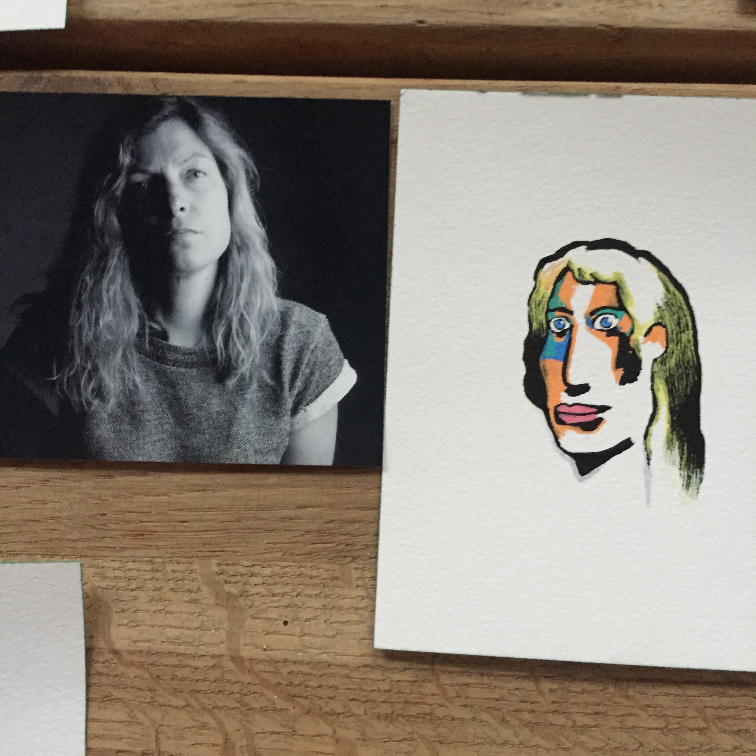 Tell Me How You Look – with Vivien Thierry and Geraldine Aresteanu, at Kinnernet Italia 2015 by Mel Rosenberg - מל רוזנברג - Illustrated by Thierry Vivien, portrait photos by Geraldine Atesteanu - Ourboox.com