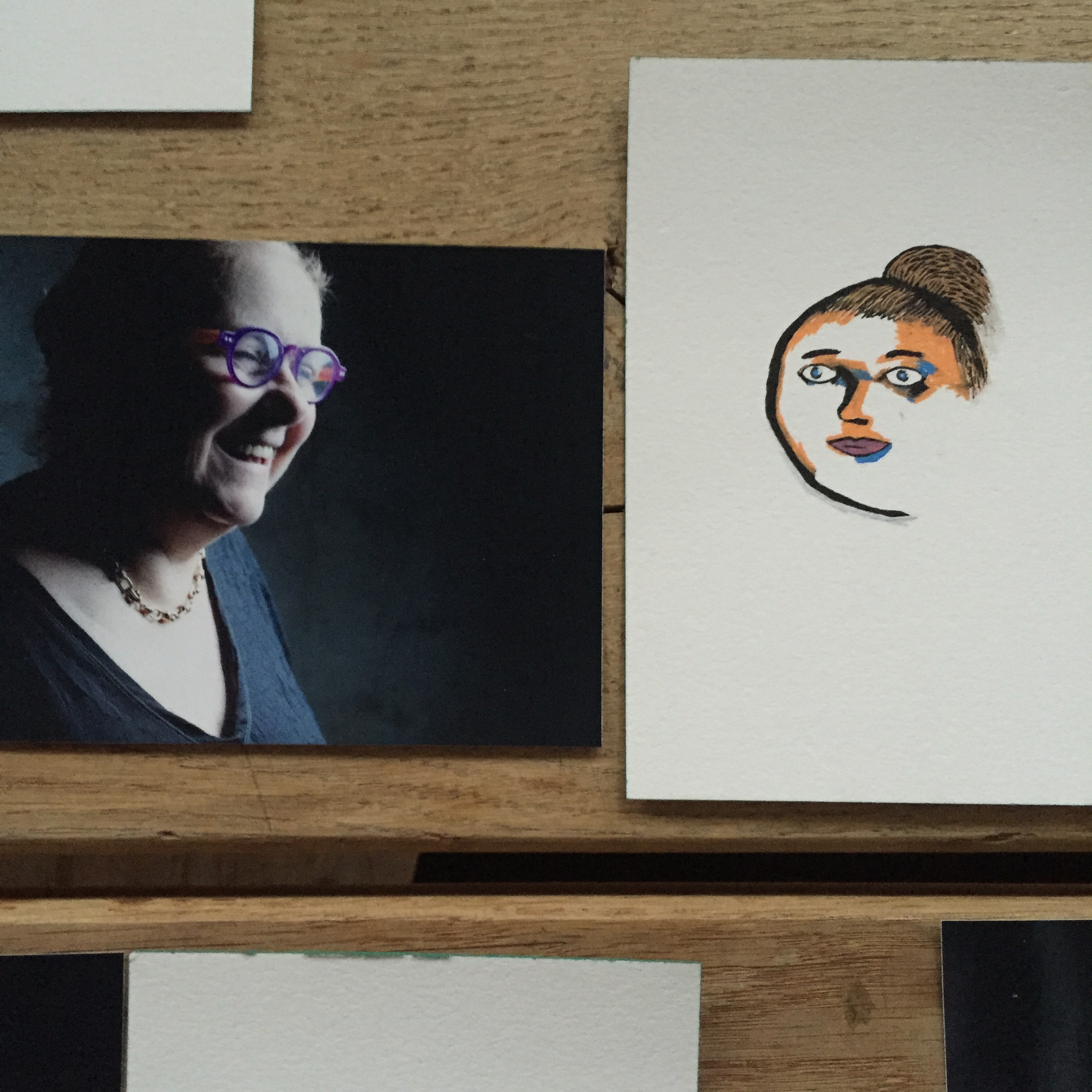 Tell Me How You Look – with Vivien Thierry and Geraldine Aresteanu, at Kinnernet Italia 2015 by Mel Rosenberg - מל רוזנברג - Illustrated by Thierry Vivien, portrait photos by Geraldine Atesteanu - Ourboox.com