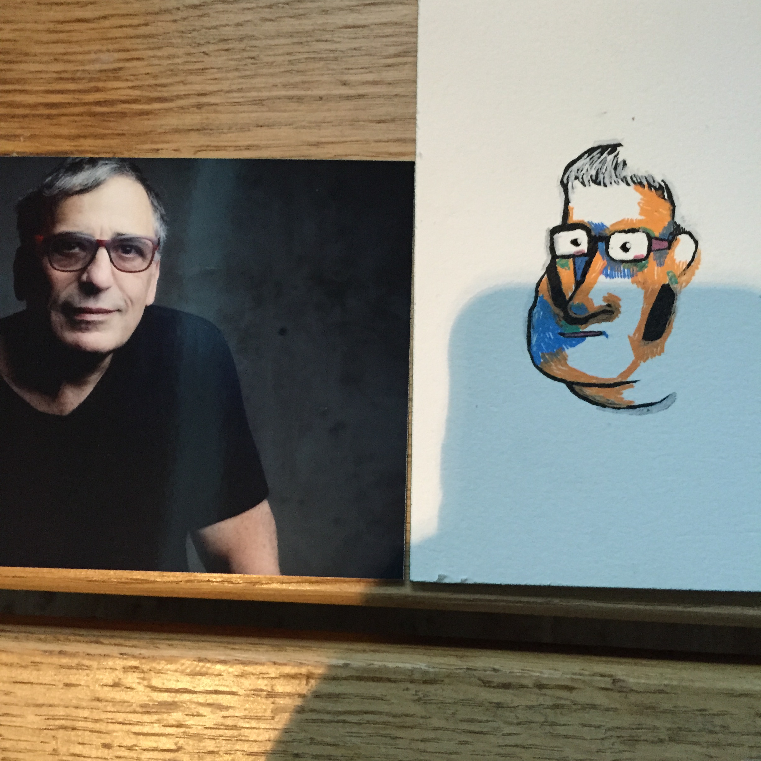 Tell Me How You Look – with Vivien Thierry and Geraldine Aresteanu, at Kinnernet Italia 2015 by Mel Rosenberg - מל רוזנברג - Illustrated by Thierry Vivien, portrait photos by Geraldine Atesteanu - Ourboox.com