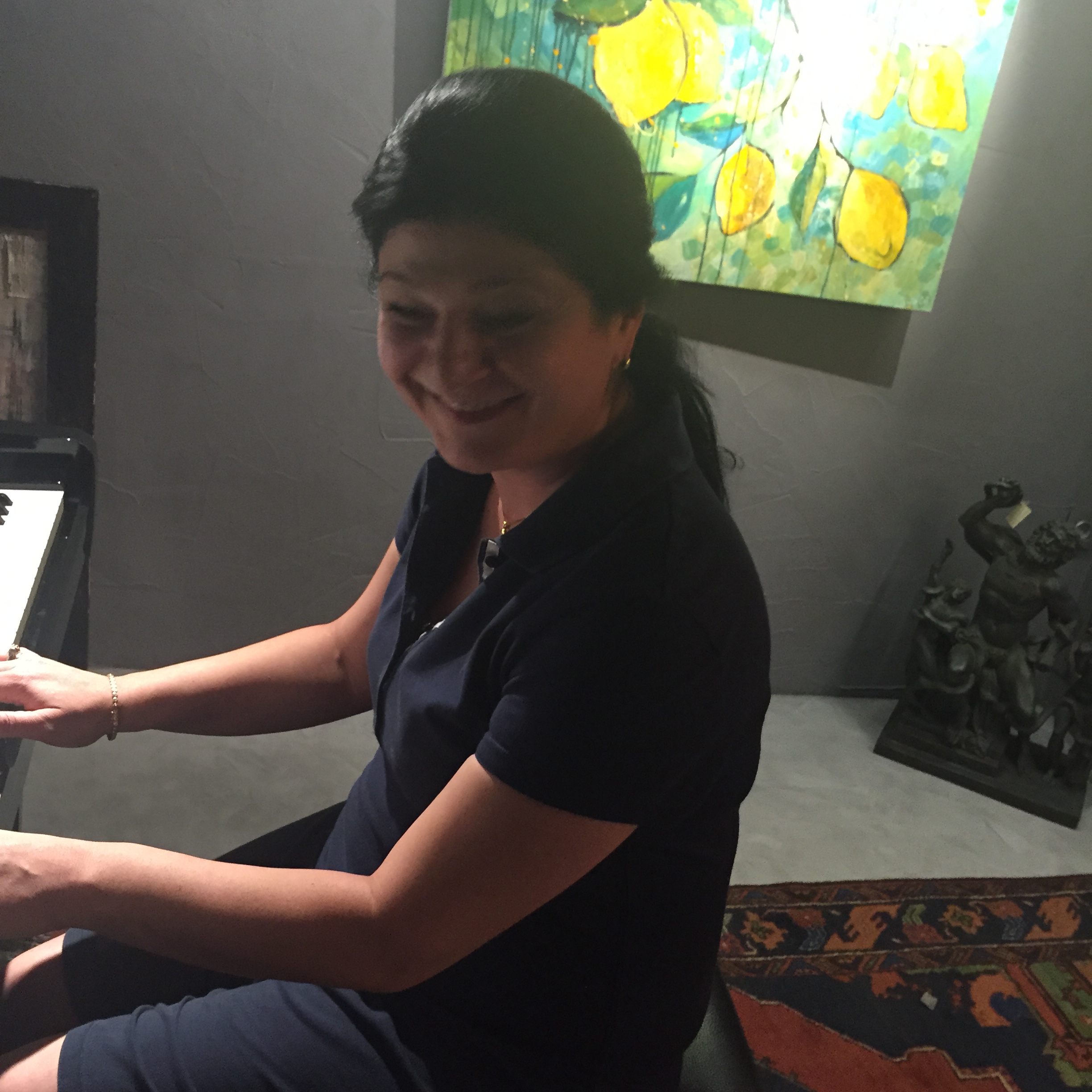 Smiling is Divine by Mel Rosenberg - מל רוזנברג - Illustrated by cover: Gottlieb, William P., 1917-, photographer. [Portrait of Ella Fitzgerald, New York, N.Y., ca. Nov. 1946] - Ourboox.com