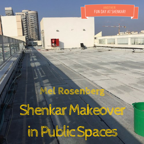 Shenkar Makeover in Public Spaces by Mel Rosenberg - מל רוזנברג - Ourboox.com