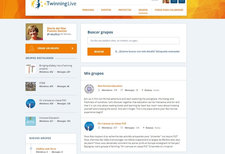 Mi presencia en eTwinning by marpuentesantos - Illustrated by Mar Puente  - Ourboox.com