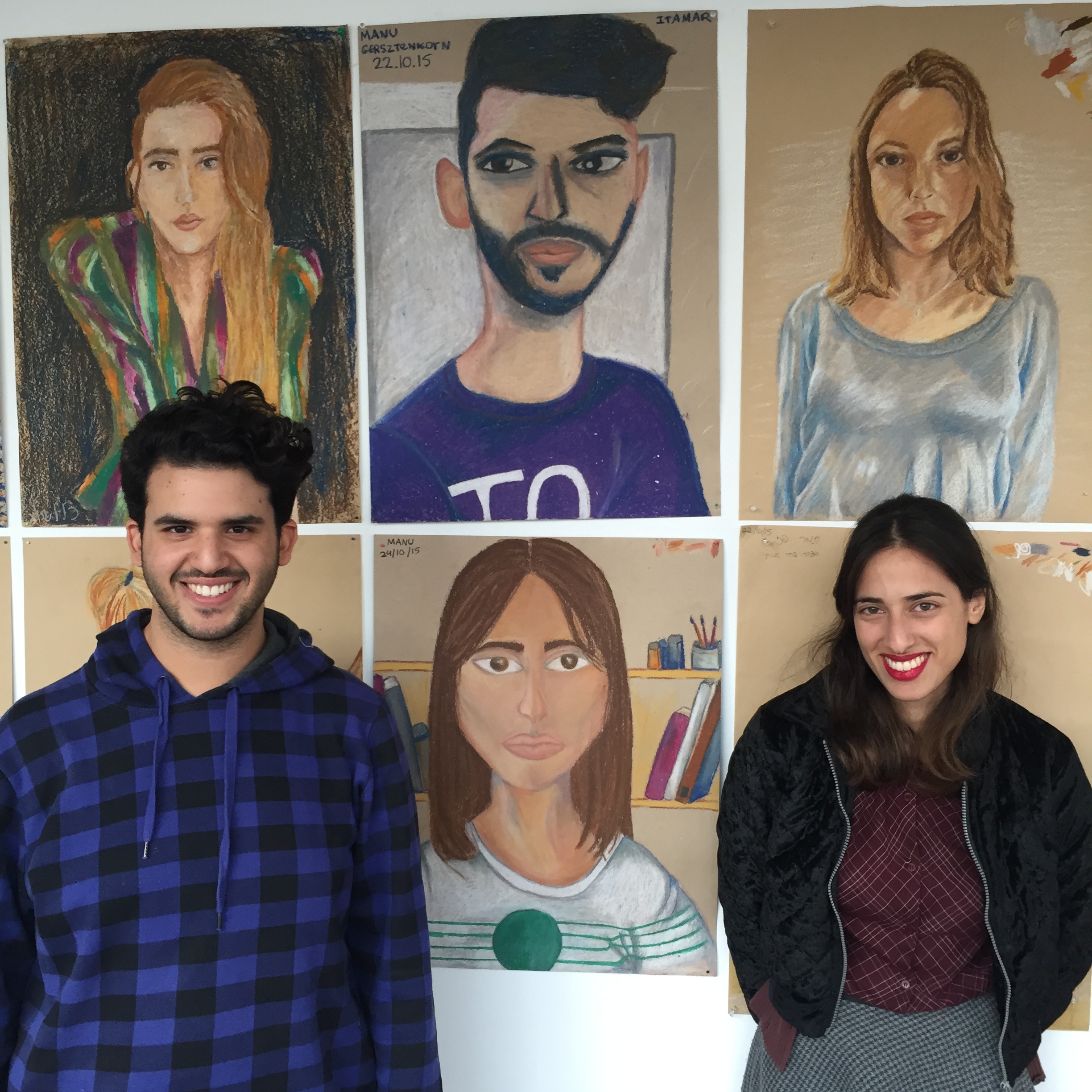 Portrait Selfies, with Shir Shvadron at Shenkar College by Mel Rosenberg - מל רוזנברג - Ourboox.com