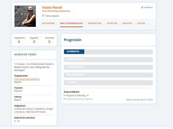 Mi perfil en Twinspace by itsaso - Illustrated by Itsaso Noval - Ourboox.com