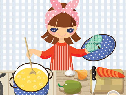 אימא אני רוצה לבשל by daniella yonatanov - Illustrated by דניאלה יונטנוב - Ourboox.com