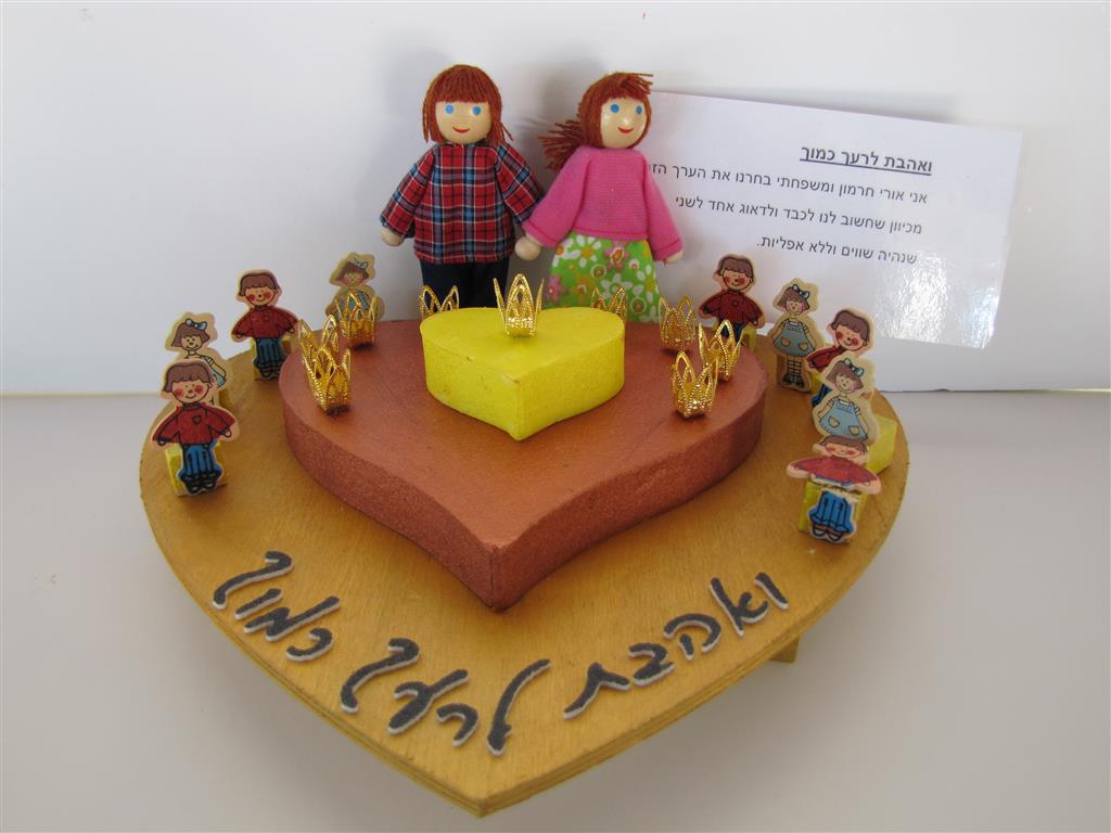 תלמידי בית ספר שיזף אור יהודה מעצבים חנוכיות, נרות, סביבונים וכדים בהלימה לערכים by אילן - Ourboox.com