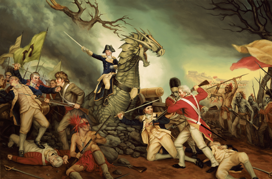 המהפכה האמריקנית על פי ענבר דרמן by Amber Derman - Illustrated by Amber Derman - Ourboox.com