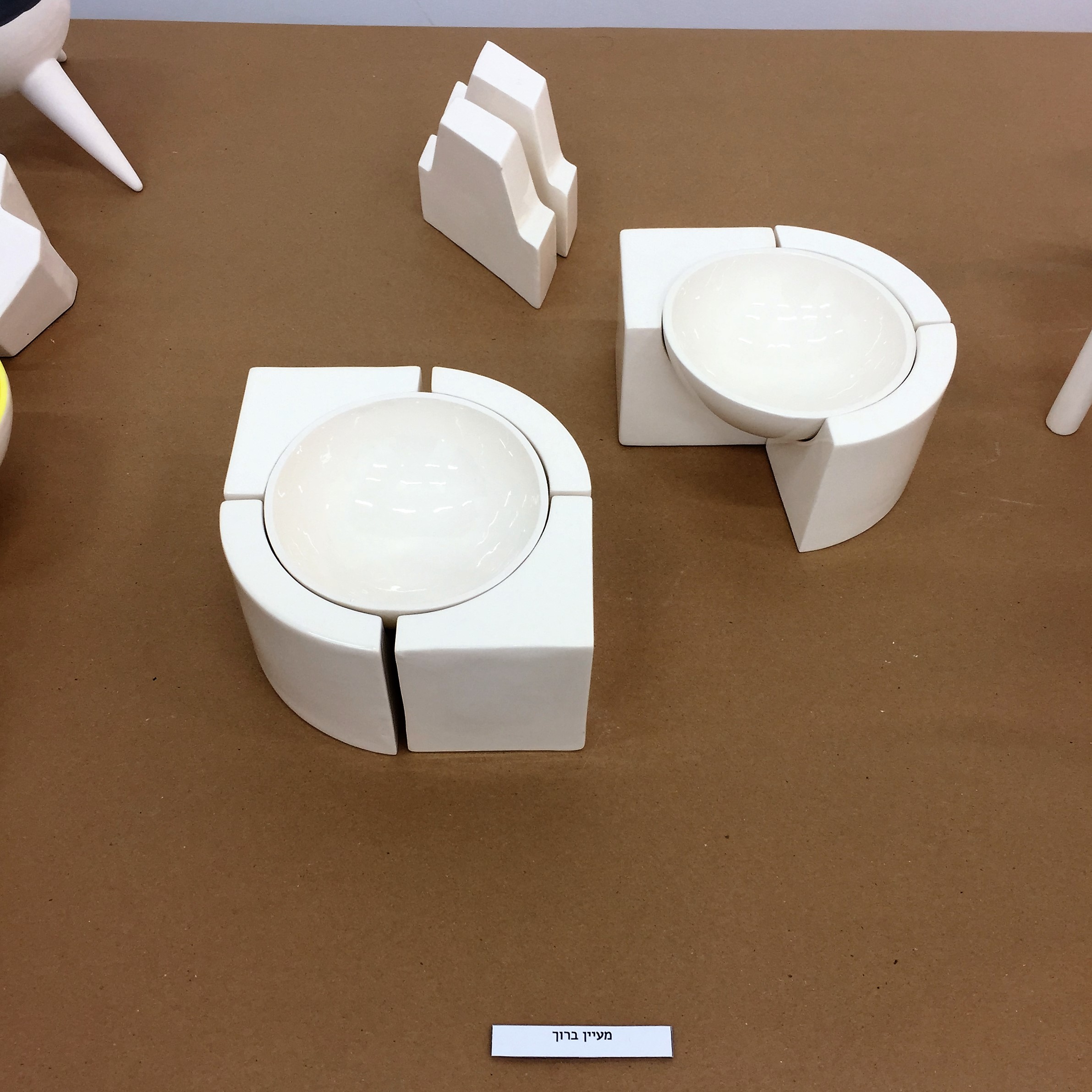 Bowls and un-Bowls at Shenkar College by Mel Rosenberg - מל רוזנברג - Ourboox.com