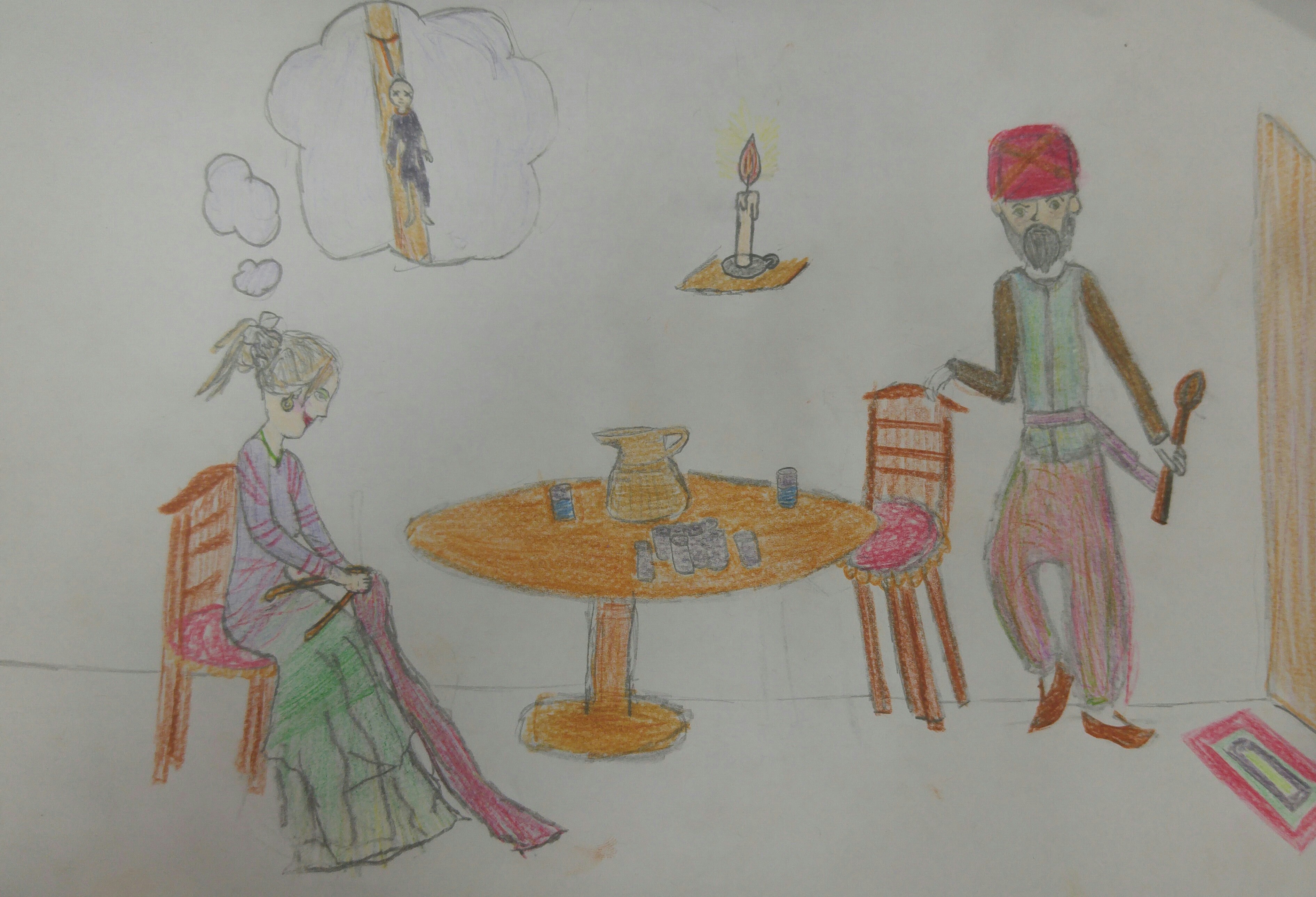 סיפורו של המן by naama - Illustrated by כתבו ואיירו מחזור ו