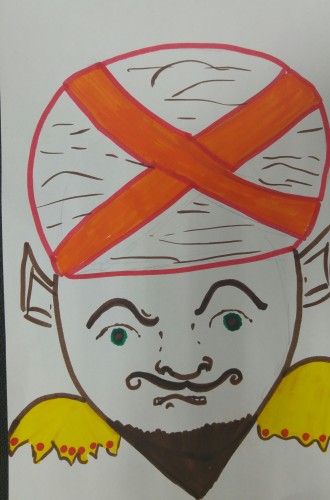 סיפורו של המן by naama - Illustrated by כתבו ואיירו מחזור ו' תשע