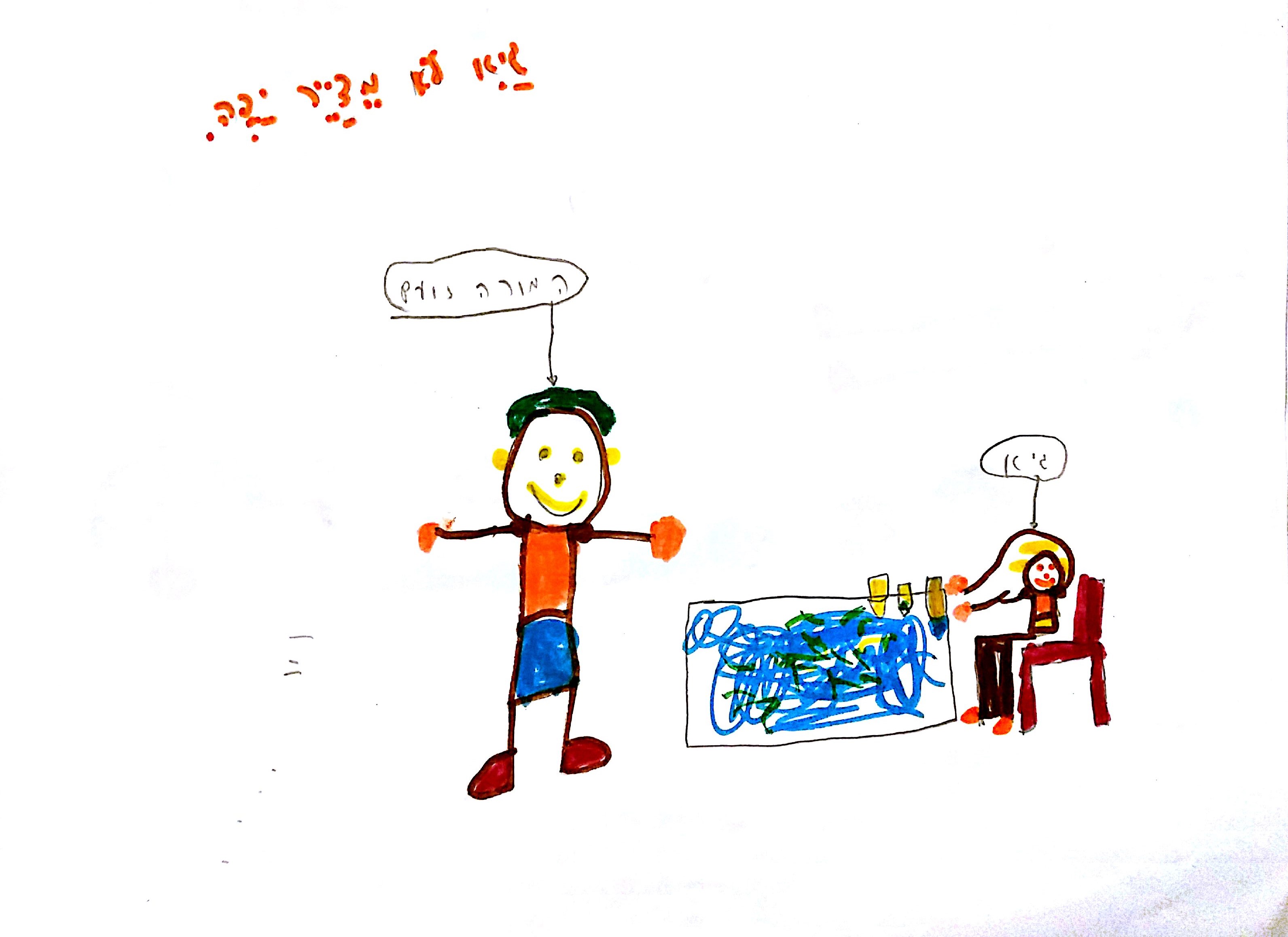 גיא בסוף מצליח by shizaf - Illustrated by כתבו וציירו סאם וליאב מכיתה ב