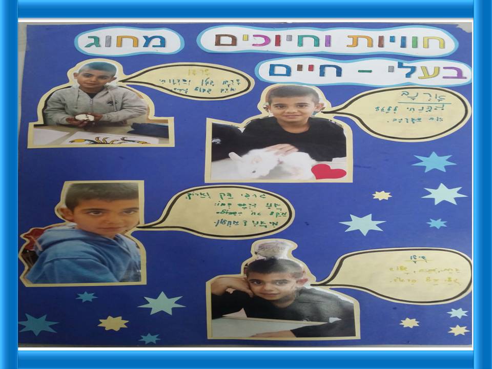 חוויות וחיוכים בחוג בעלי חיים כיתה ב’ 2 by yafitseadya - Illustrated by כתבו תלמידי כיתה ב