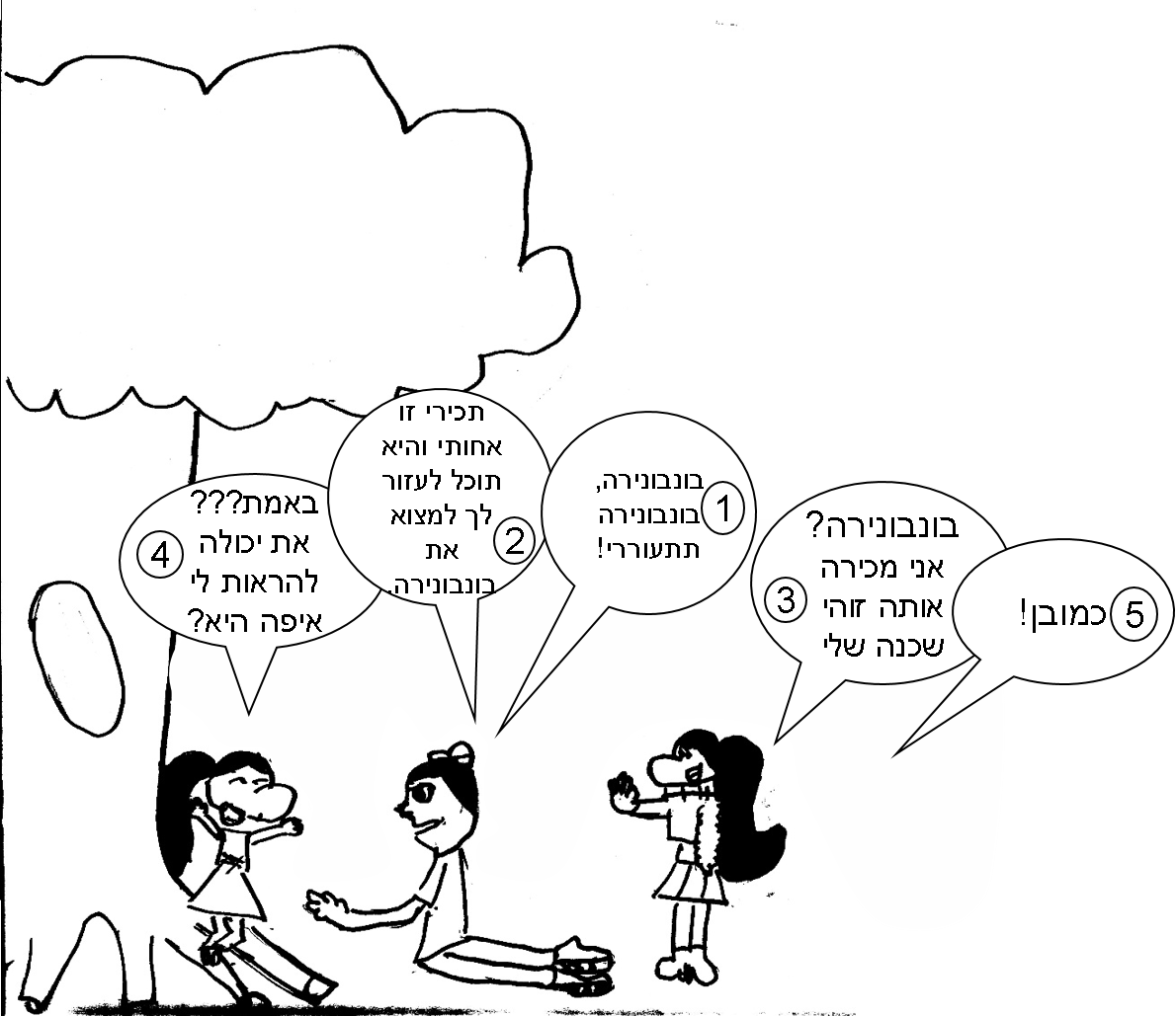 יומנה של בונבונה by Hadar and Hagar - Illustrated by הגר בן עמרם והדר ששון - Ourboox.com