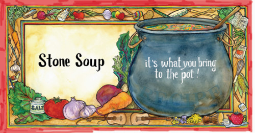 stone soup by lihi and romi - Illustrated by Lihi kachel and romi bar - Ourboox.com