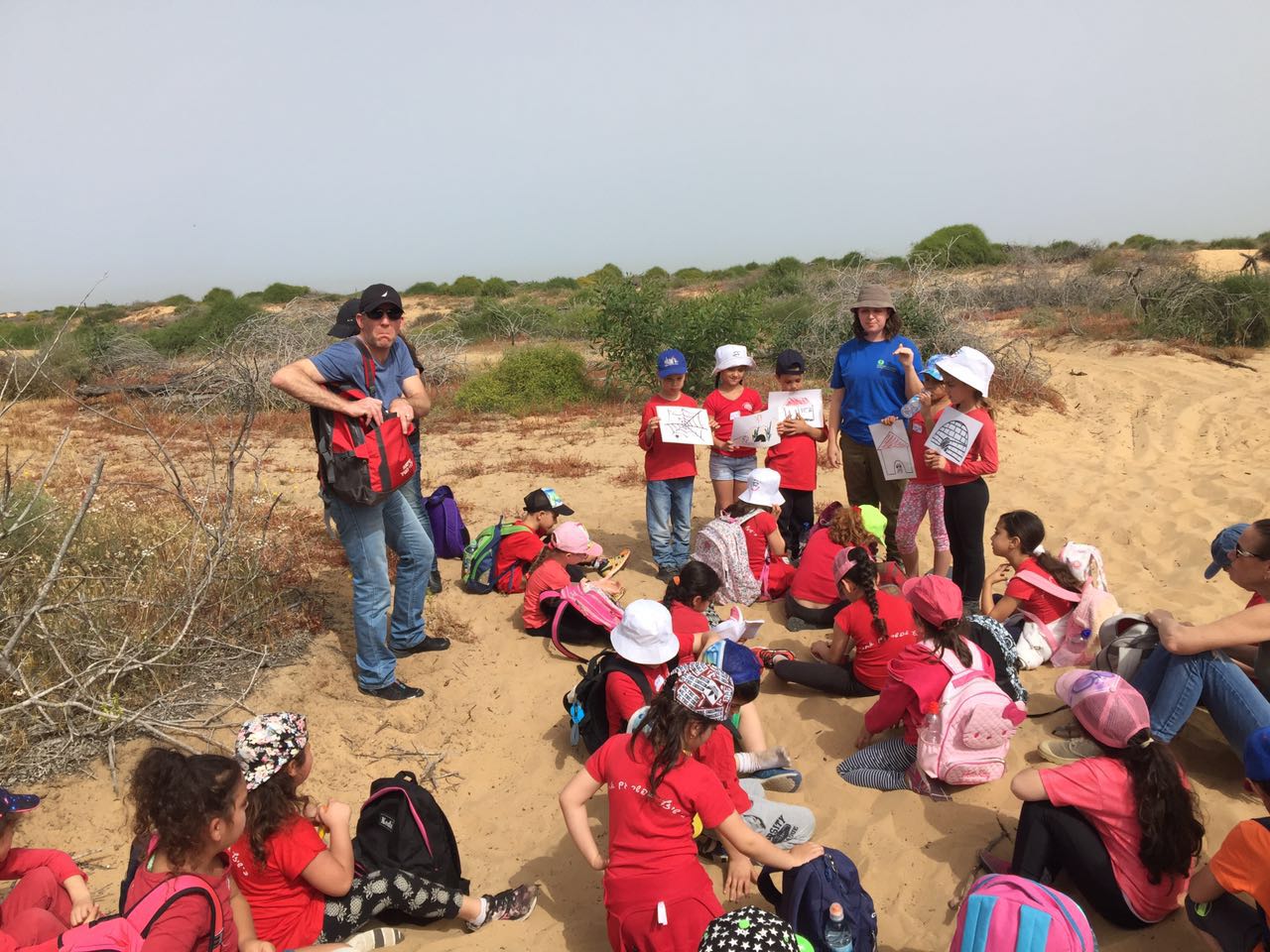 בית ספר שיזף בטיול שנתי בשמורת הטבע ניצנים by אילן  - Ourboox.com