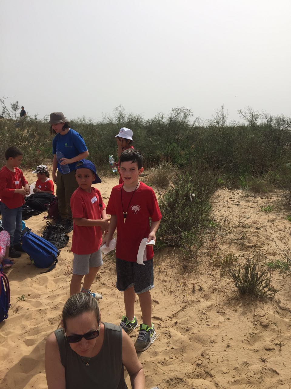 בית ספר שיזף בטיול שנתי בשמורת הטבע ניצנים by אילן  - Ourboox.com