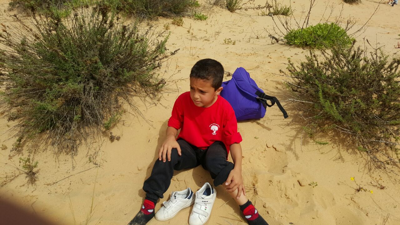 בית ספר שיזף בטיול שנתי בשמורת הטבע ניצנים by אילן  - Ourboox.com