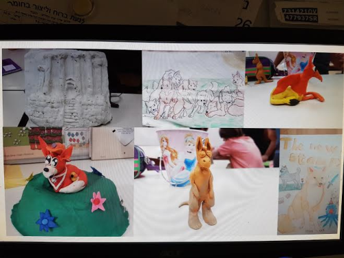 האומנות שלי by shelly harel - Illustrated by יחדיו רעננה כיתה ו - 3  2016 - Ourboox.com