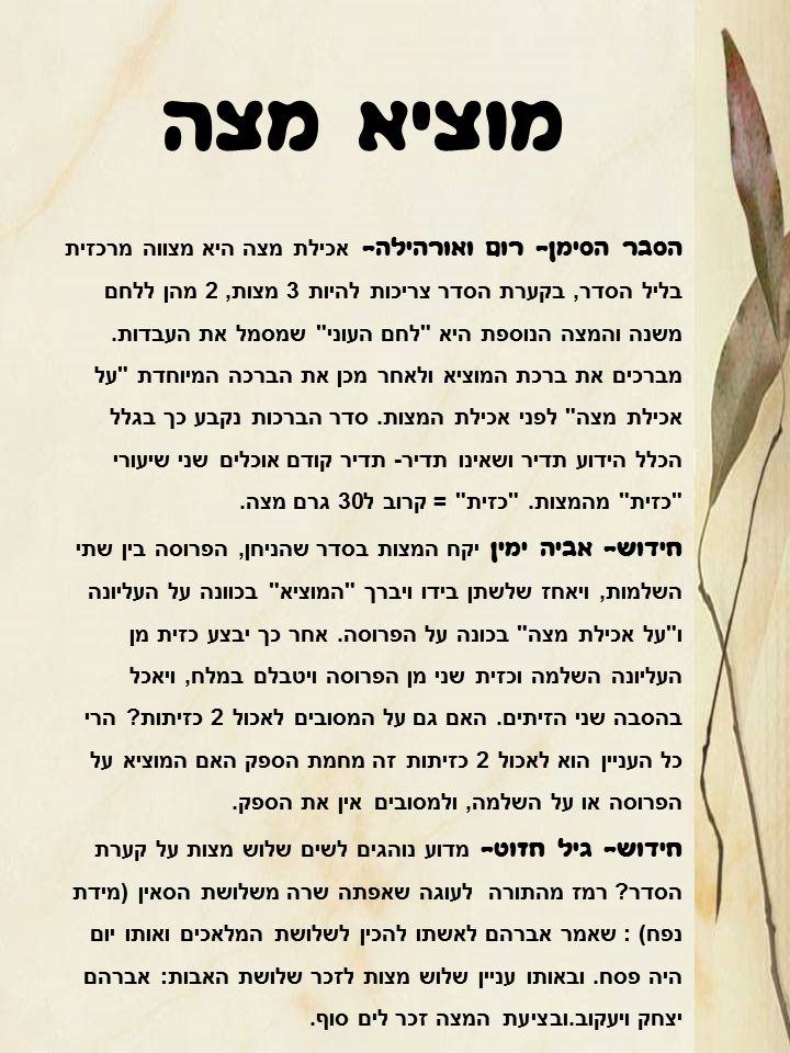 הגדה של פסח מאת מדעים ונוף ים ב by hani gabay - Illustrated by מדעים & נוף ים ב - Ourboox.com