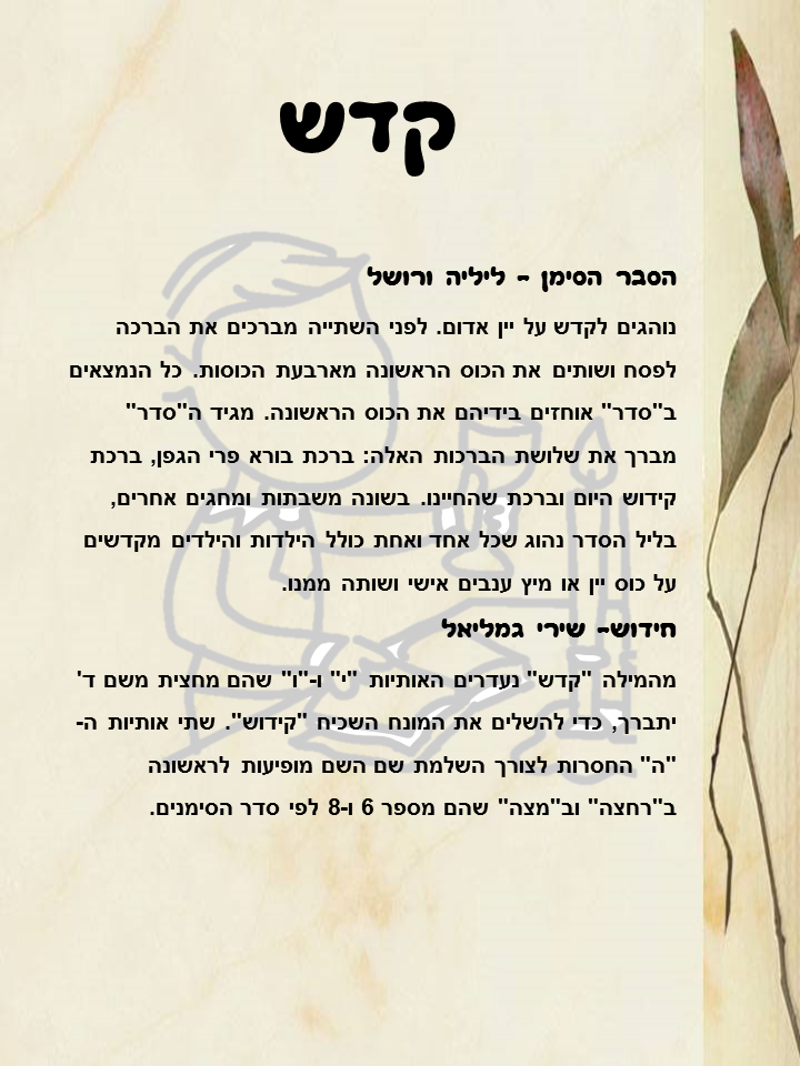 הגדה של פסח מאת מדעים ונוף ים ב by hani gabay - Illustrated by מדעים & נוף ים ב - Ourboox.com