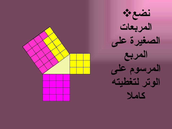 نظرية فيتاغوروس by amal - Illustrated by   امال علي - Ourboox.com