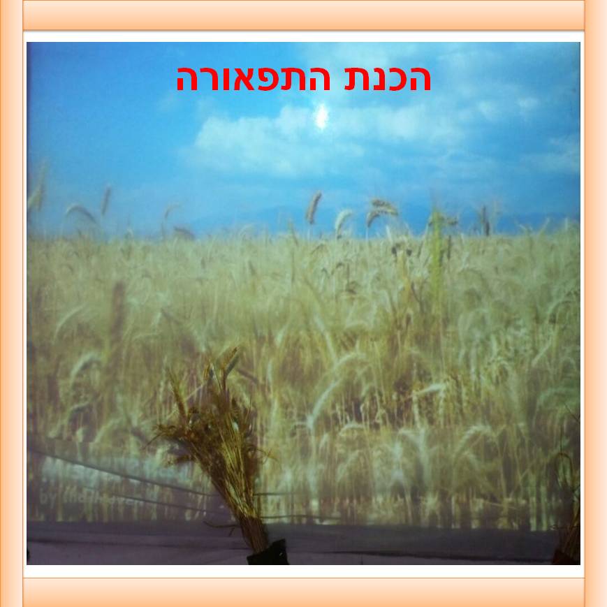תיאטרון בובות “מגילת רות” by yafitseadya - Illustrated by בי"ס קהילתי ירוק "שיזף"אור יהודה, כיתה ב