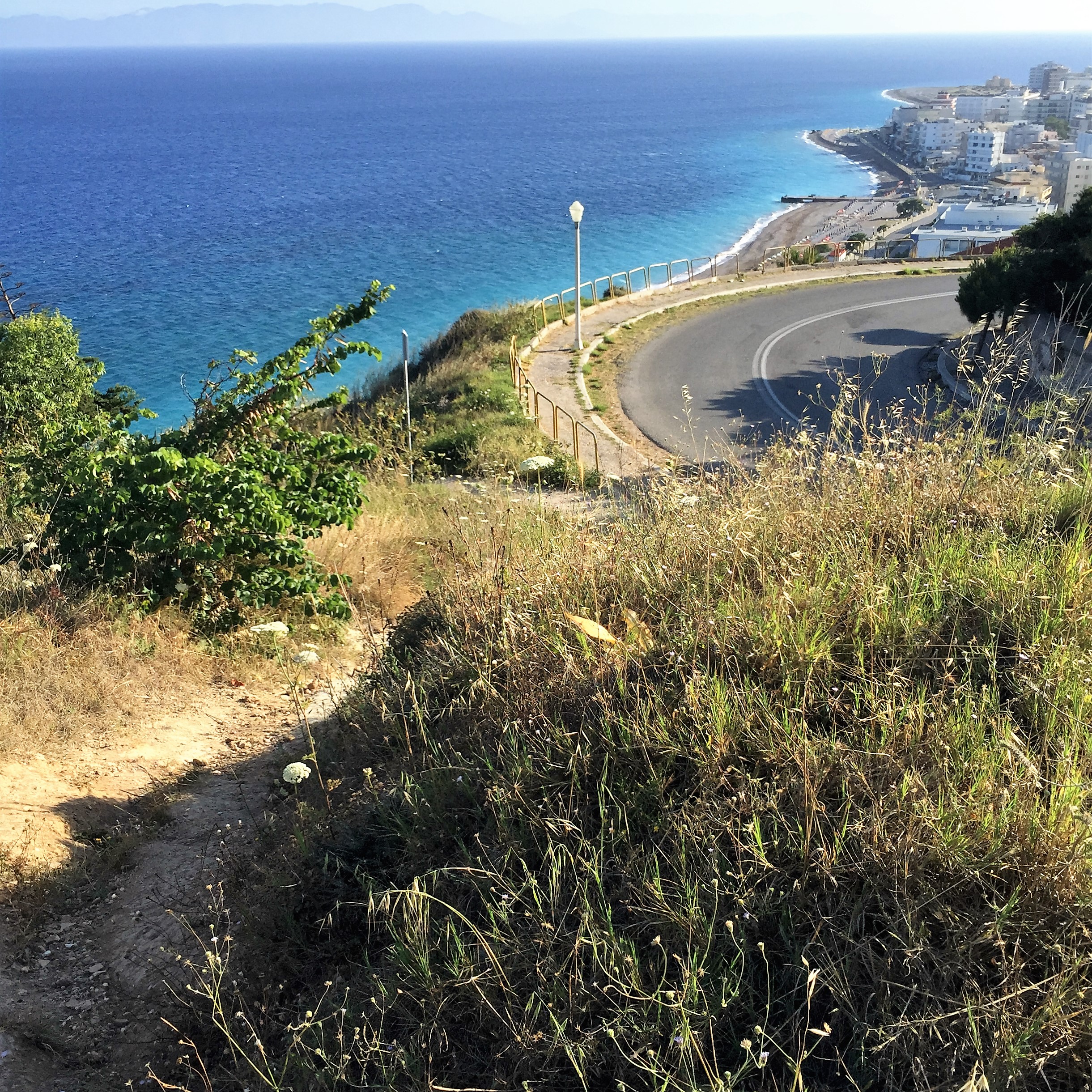 Taking a New Road in Rhodes by Mel Rosenberg - מל רוזנברג - Ourboox.com