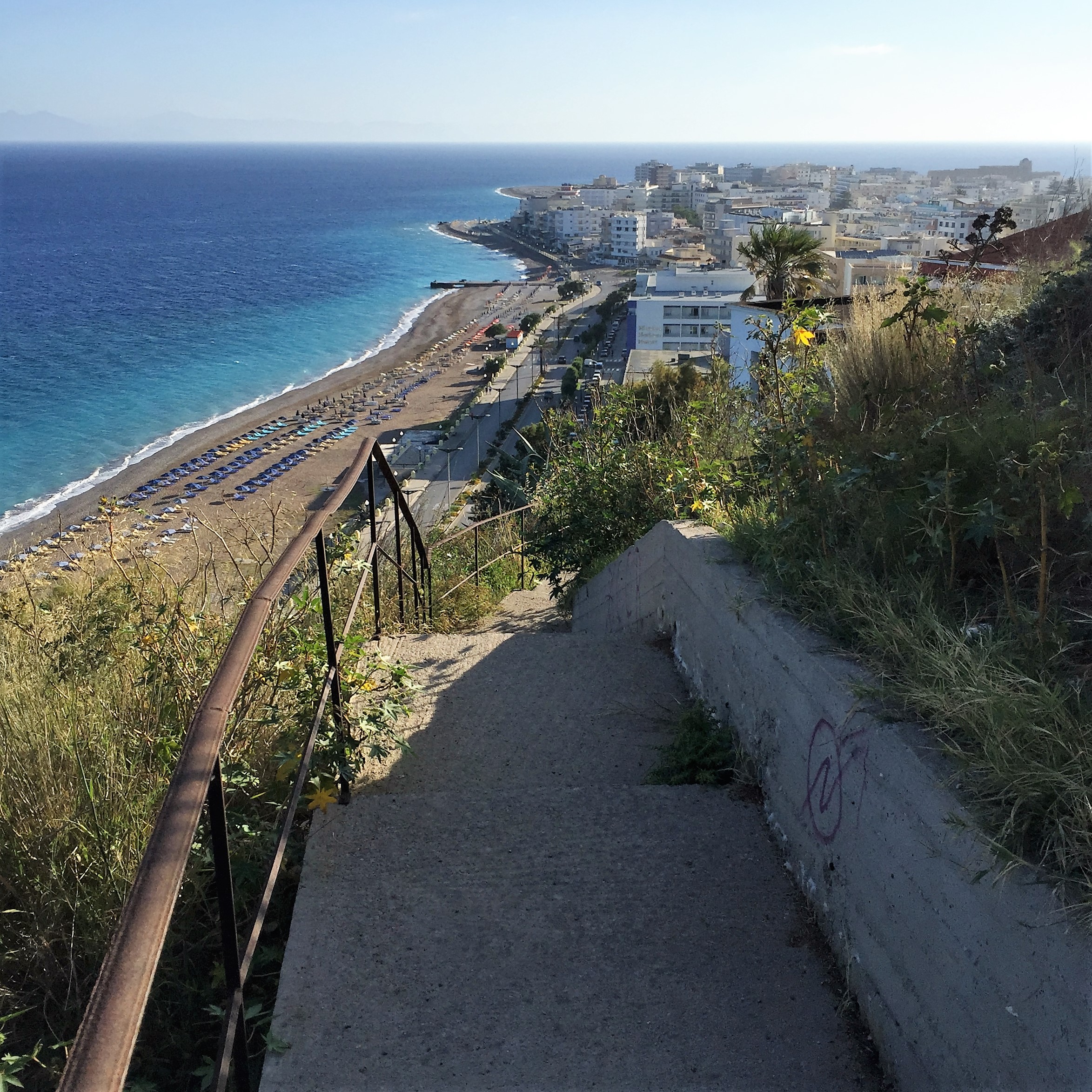 Taking a New Road in Rhodes by Mel Rosenberg - מל רוזנברג - Ourboox.com