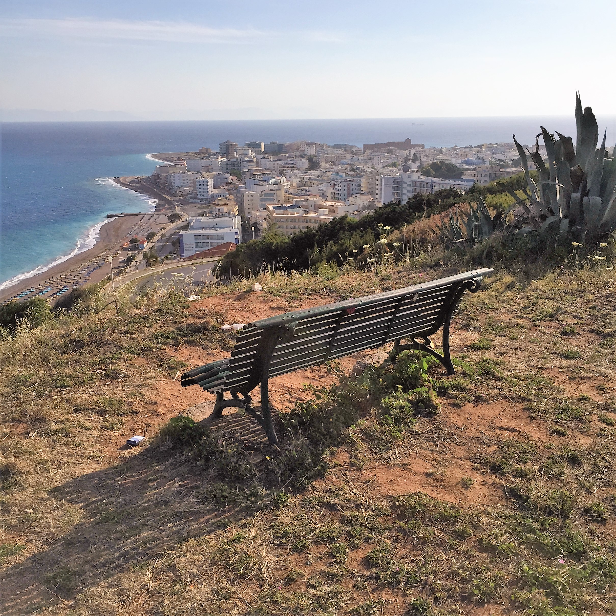 Peripatos with George in Rhodes by Mel Rosenberg - מל רוזנברג - Ourboox.com