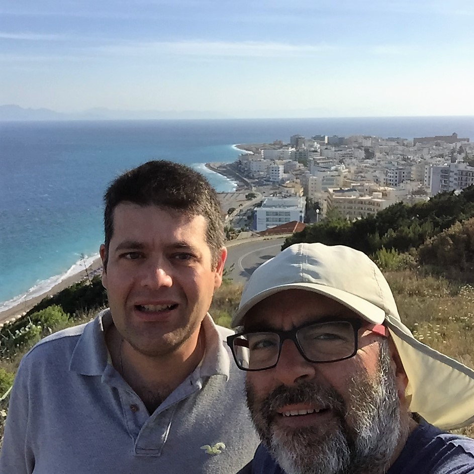 Peripatos with George in Rhodes by Mel Rosenberg - מל רוזנברג - Ourboox.com