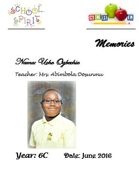 MY ADVENTURE AT C.I.S. by Uche Ogbechie - Ourboox.com