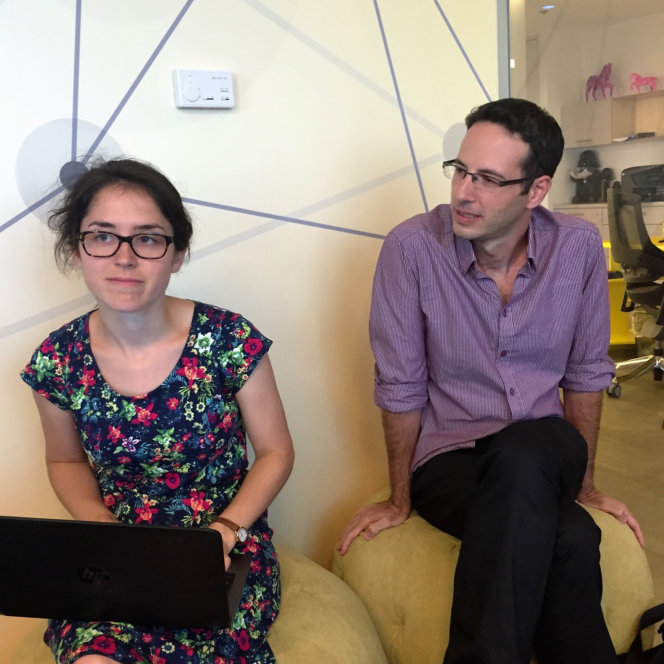 Discussing Internet Strategy with the Taub Center by Mel Rosenberg - מל רוזנברג - Ourboox.com