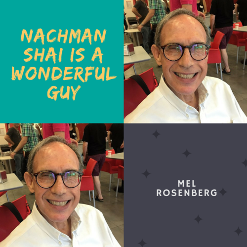 Nachman Shai is a Wonderful Guy by Mel Rosenberg - מל רוזנברג - Ourboox.com