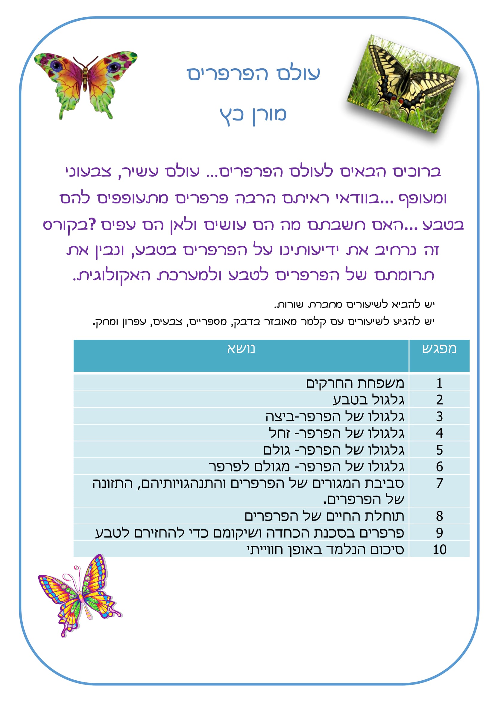 שיעורי בחירה תשע”ז by maayan - Illustrated by צוות בית חינוך תלמים - Ourboox.com